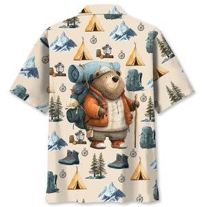 Mountain Adventure Camping Hawaiian Shirt