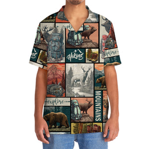 Hiking On Top Of Mountains Hawaiian Shirt
