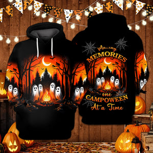Making Memories One Campoween At A Time Halloween All Over Print Shirt