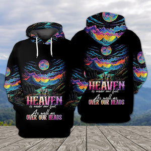 Heaven Is Under Our Feet As Well As Over Our Heads All Over Print Shirt