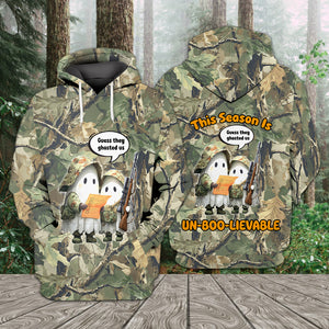 Funny Ghost Hunters Un-boo-lievable All Over Print Shirt
