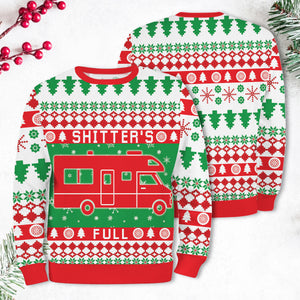 RV Shitter's Full Christmas Ugly Sweater