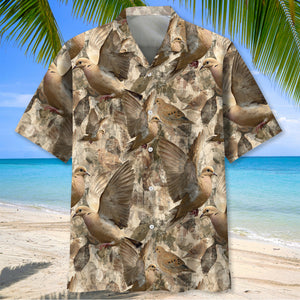 Backwoods Mourning Dove Hunting Hawaiian Shirt Shirt