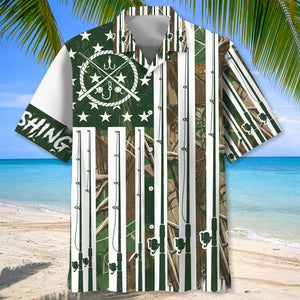 Fishing Rods Hawaiian Shirt