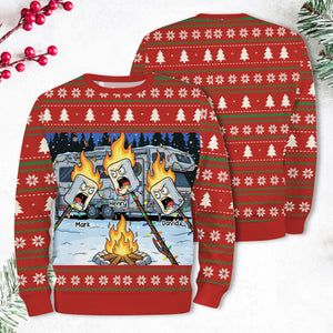 Burnt Marshmallow Ugly Sweater