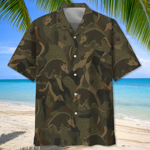 Opossum Hunting Hawaiian Shirt