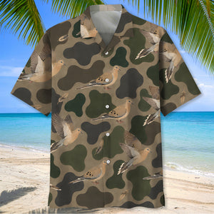 Camouflage Dove Hunting Hawaiian Shirt
