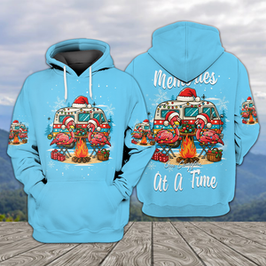 Blue Making Memories One Campfire At A Time All Over Print Shirt