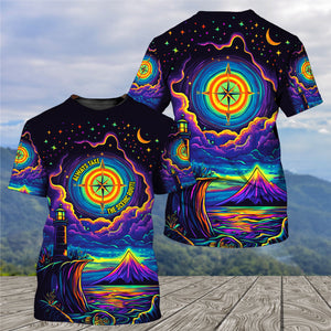 Always Take The Scenic Route All Over Print Shirt