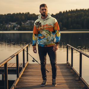 Largemouth Bass Jumping All Over Print Shirt