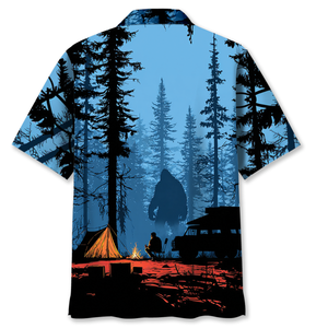 Night Watch Bigfoot Hawaiian Shirt