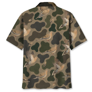 Camouflage Dove Hunting Hawaiian Shirt