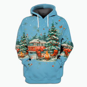 It’s The Most Wonderful Christmas Camping All Over Print Shirt