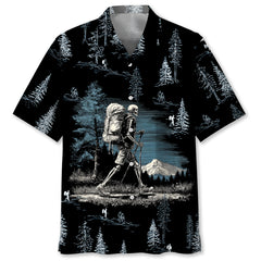 Hiking When Life Gives You Mountains Hawaiian Shirt