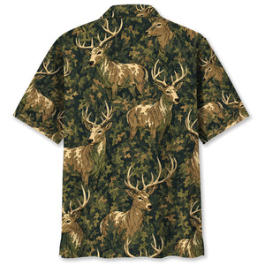 Deer Woodland Hawaiian Shirt