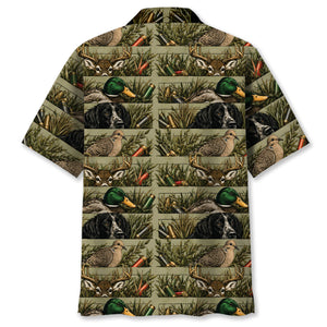 Vintage Hunting Hawaiian Shirt