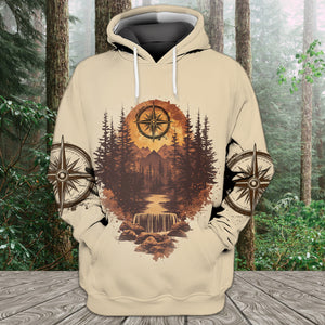 Into The Forest I Go To Lose My Mind And Find My Soul Brown All Over Print Shirt