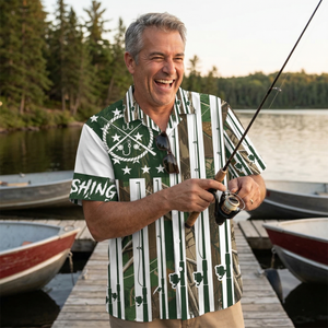 Fishing Rods Hawaiian Shirt
