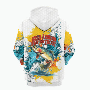 Fish Around And Find Trout Rainbow Trout All Over Print Shirt
