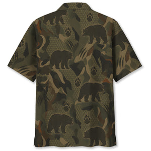 Black Bear Hunting Hawaiian Shirt