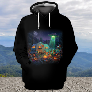 Life Is Better At The UFO Campfire All Over Print Shirt