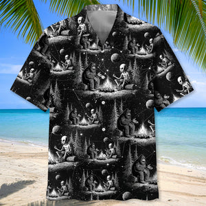 Campfire Conspiracies Hawaiian Shirt