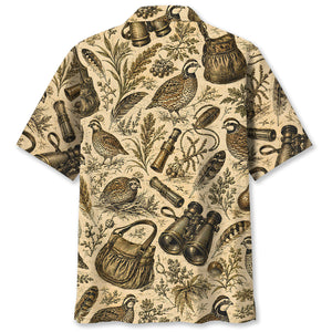 Quail Hunting Vintage Hawaiian Shirt
