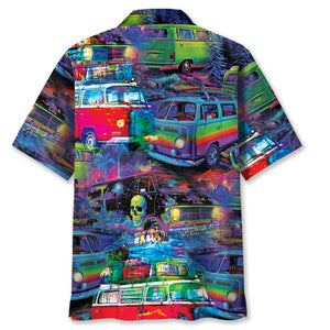 Retro Van Funny Hawaiian Shirt