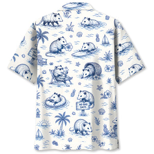 Opossum Summer Vibes Hawaiian Shirt