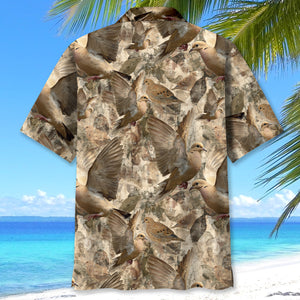 Backwoods Mourning Dove Hunting Hawaiian Shirt Shirt