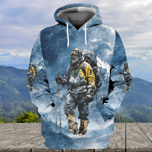 Into the Wild Heights: Spirit of the Mountain All Over Print Shirt
