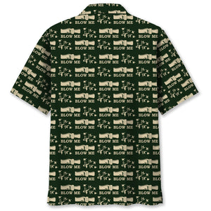 Duck Hunting Blow Me Hawaiian Shirt