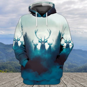 Nature Dears All Over Print Shirt