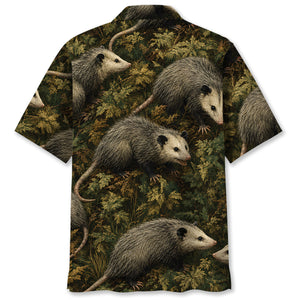 Wild Opossum Vintage Pattern