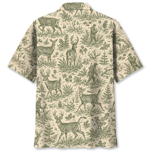 Classic Deer Hunt Hawaiian Shirt