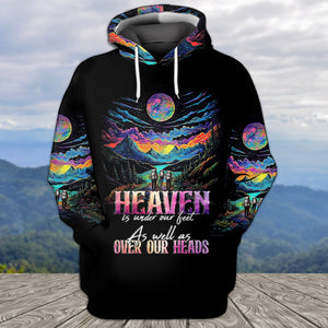Heaven Is Under Our Feet As Well As Over Our Heads All Over Print Shirt