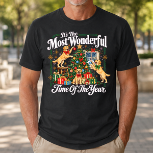 Wonderful Christmas Labrador Retriever - 4-TS2D-Black