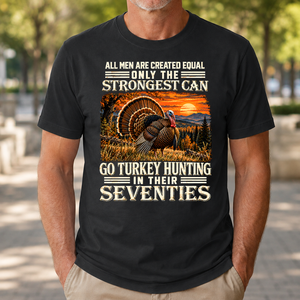 Turkey Hunting Strongest Man In Seventies - 4-TS2D-Black