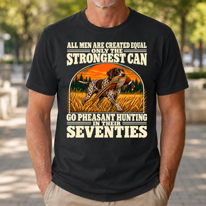 Pheasant Hunting Seventies Vintage - 4-TS2D-Black