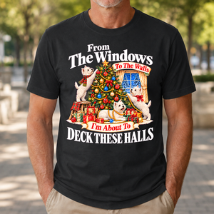 From the Windows to the Walls West Highland White Terrier - 4-TS2D-Black