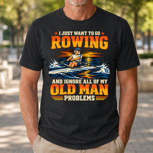 I Just Want To Go Rowing - 4-TS2D-Black