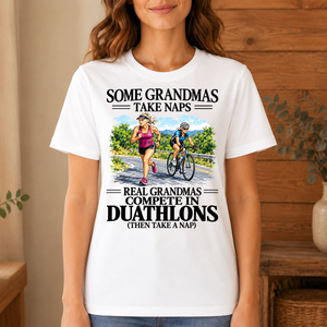 Real Grandmas Compete In Duathlons - 4-TS2D-White