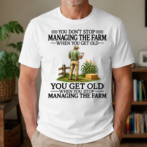 Don't Stop Farm Manager - 4-TS2D-White