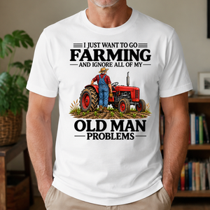 I Just Want To Go Golfing - 4-TS2D-White