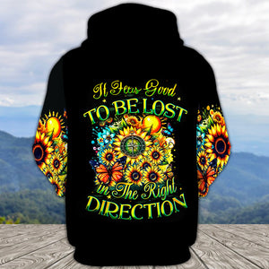 It Feels Good To Be Lost In The Right Direction All Over Print Shirt