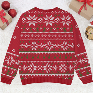Red That There Is An RV Christmas Ugly Sweater