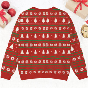 Burnt Marshmallow Ugly Sweater