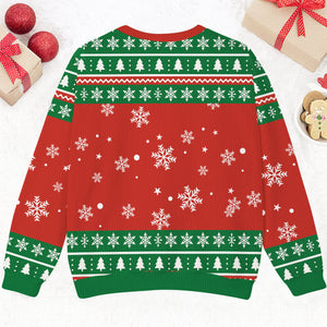 Jolly Burnt Marshmallow Ugly Sweater