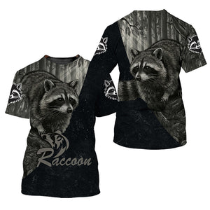 Grey Woods Raccoon - Elite Hunting All Over Print Shirt