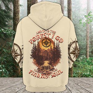 Into The Forest I Go To Lose My Mind And Find My Soul Brown All Over Print Shirt